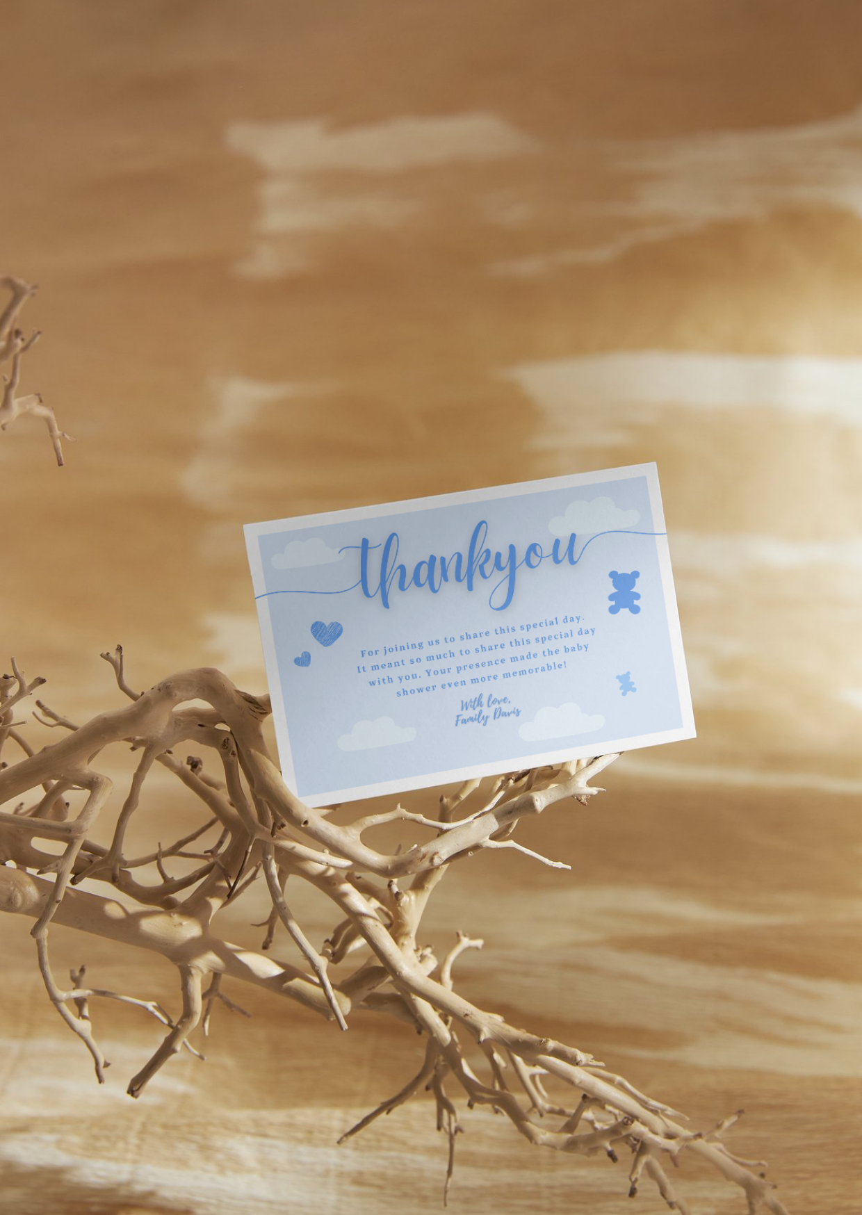 Babyshower Thank You Cards